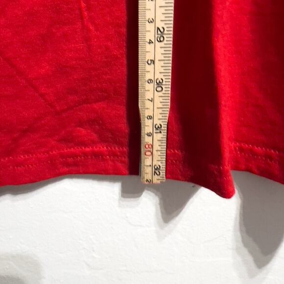 Vintage Lee Tee Shirt 49ers Mens XXL Football San Francisco Crew Neck Tshirt Red - Picture 9 of 10